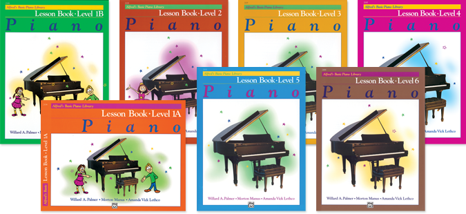 Alfred's Basic Piano Course Covers
