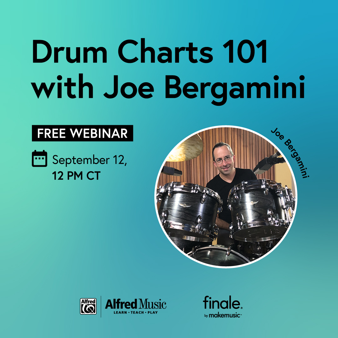 Drum Charts 101 with Joe Bergamini