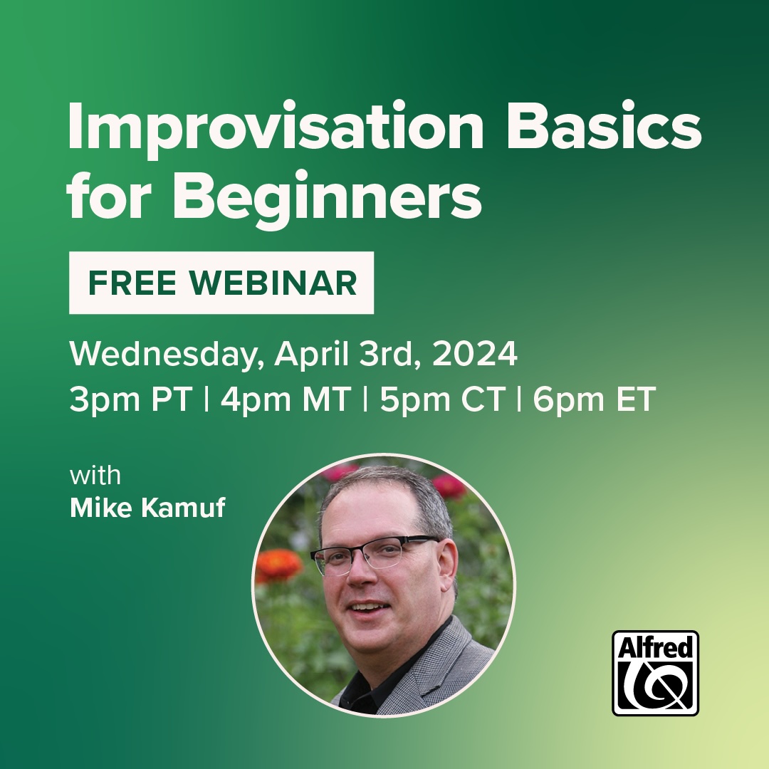 Improvisation Basics for Beginners Webinar