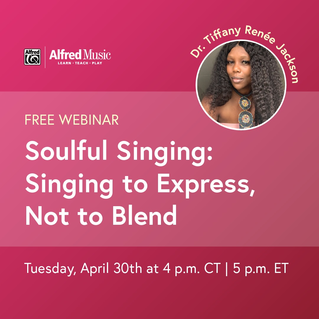 Soulful Singing: Singing to Express, Not to Blend