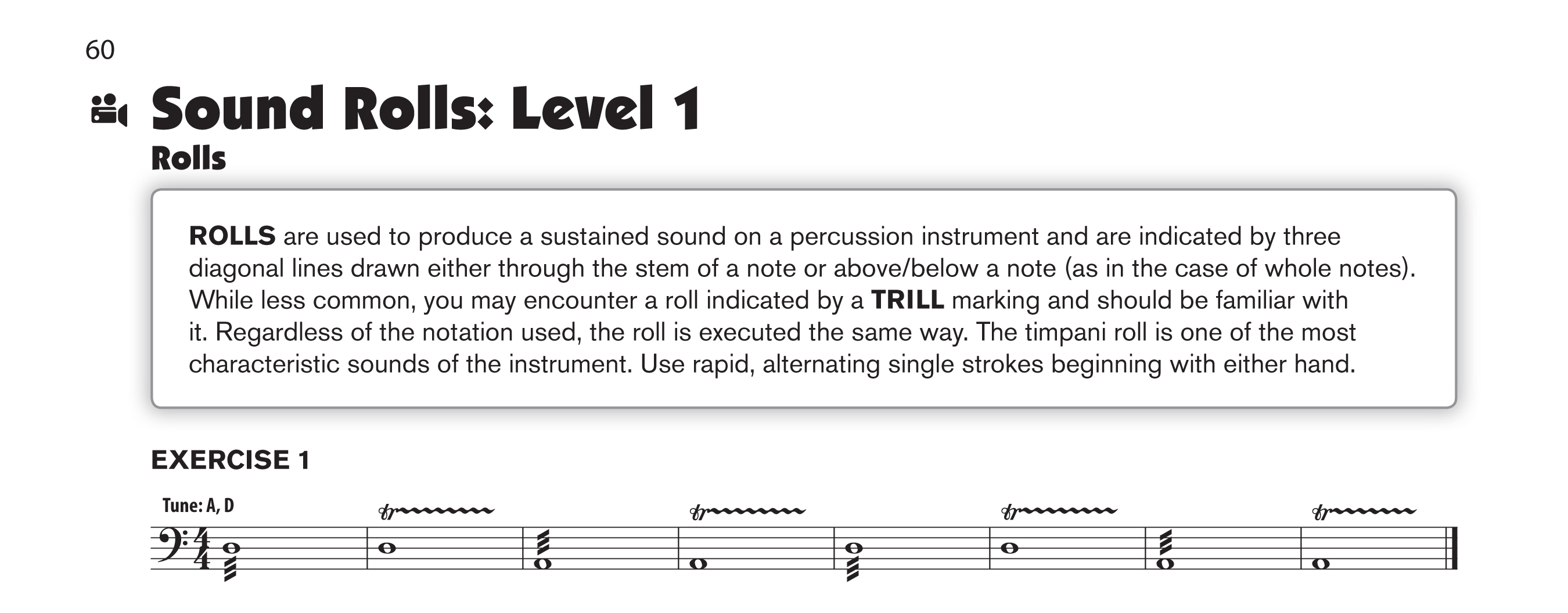 Timpani Ranges Chart